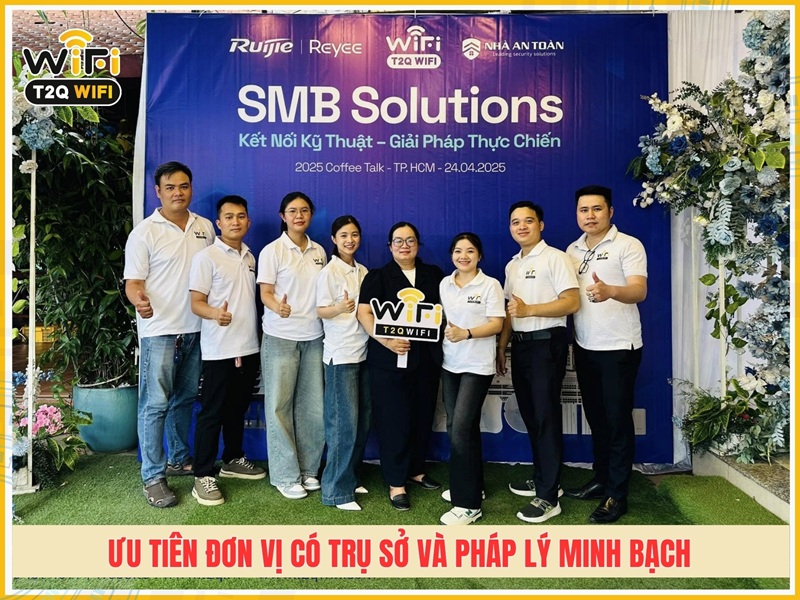 Ưu tiên đơn vị có trụ sở và pháp lý minh bạch