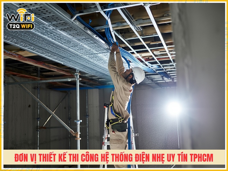 Đơn vị thiết kế thi công hệ thống điện nhẹ uy tín chuyên nghiệp tại TPHCM