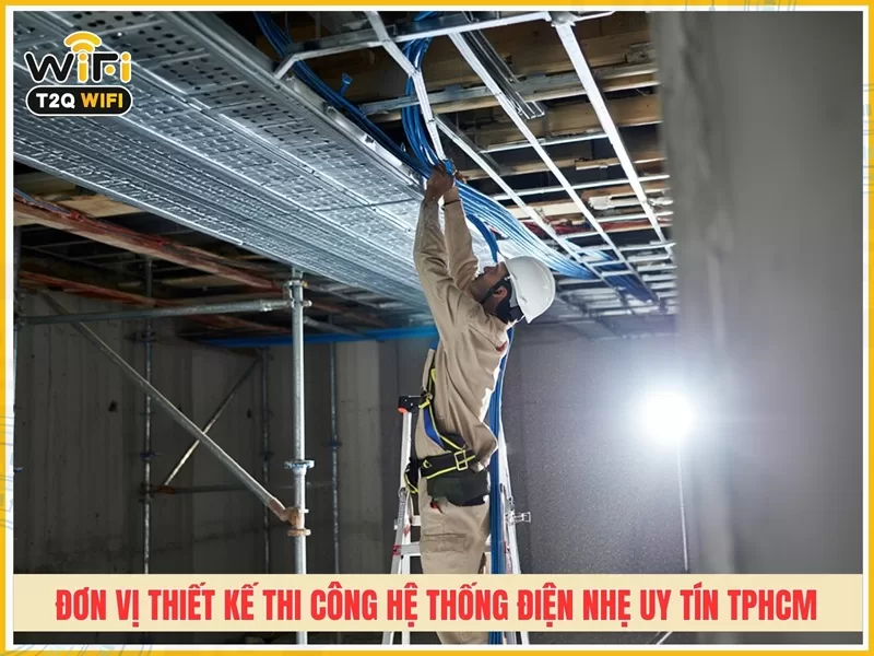 Đơn vị thiết kế thi công hệ thống điện nhẹ uy tín chuyên nghiệp tại TPHCM