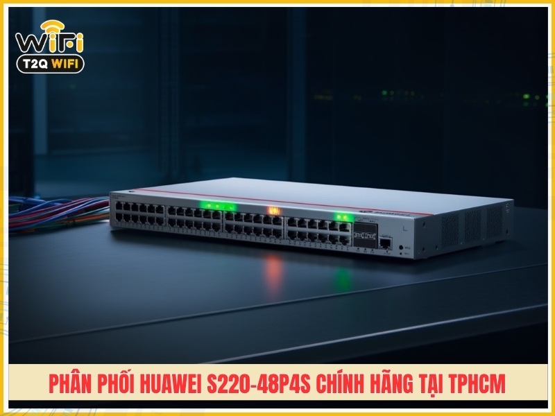 Đơn vị phân phối Huawei S220-48P4S chính hãng giá tốt tại TPHCM