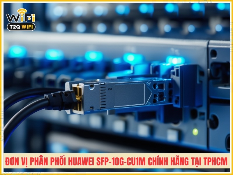 T2QWIFI – Đơn vị phân phối Huawei SFP-10G-CU1M chính hãng tại TPHCM