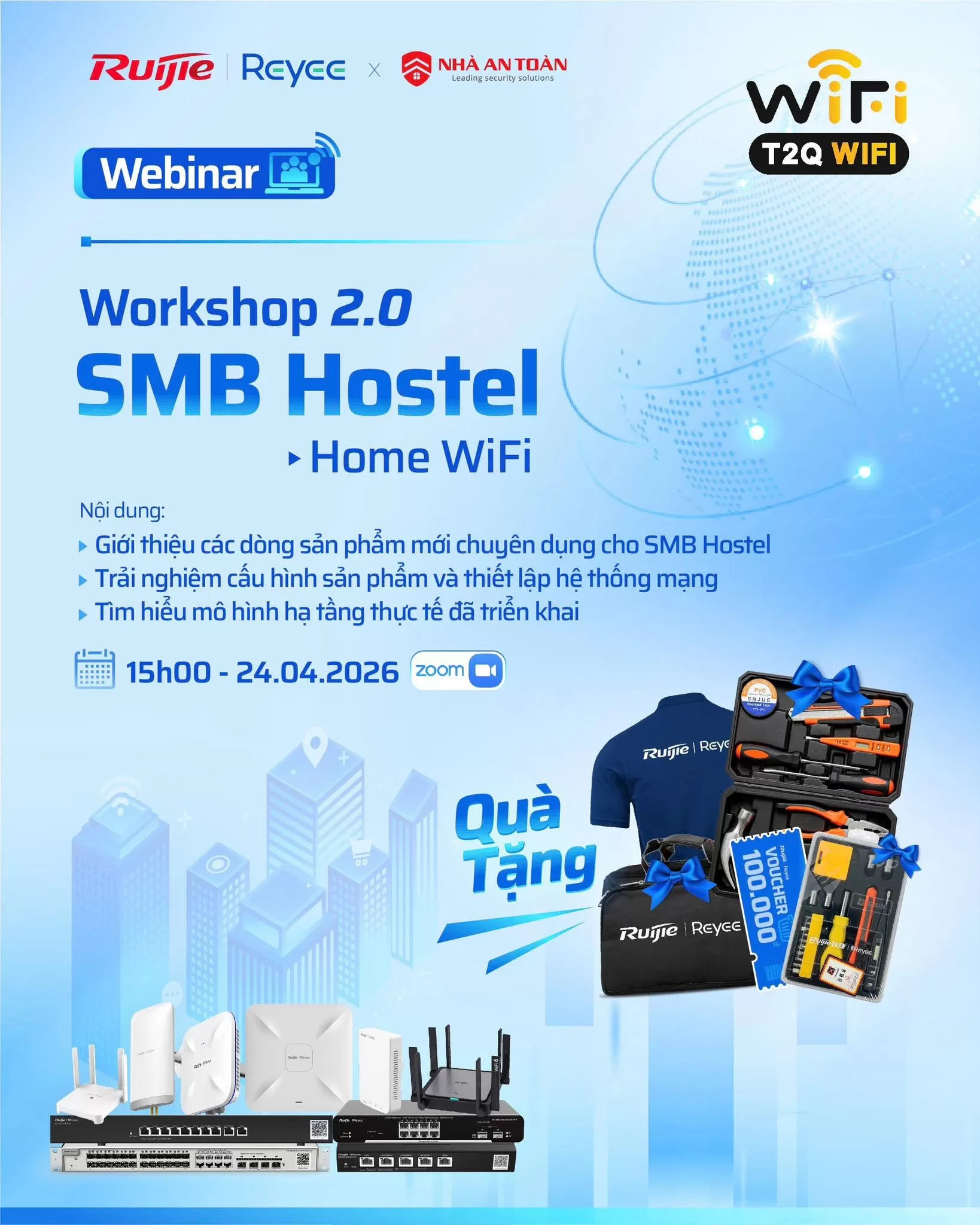 Workshop 2.0: SMB Hostel & Home WiFi