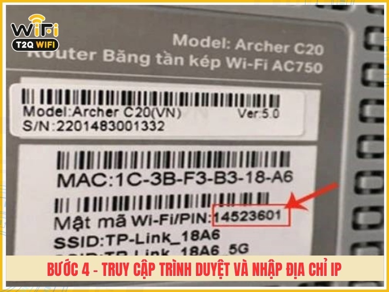 Bước 4 - Truy cập trình duyệt và nhập địa chỉ IP