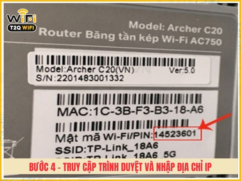 Bước 4 - Truy cập trình duyệt và nhập địa chỉ IP