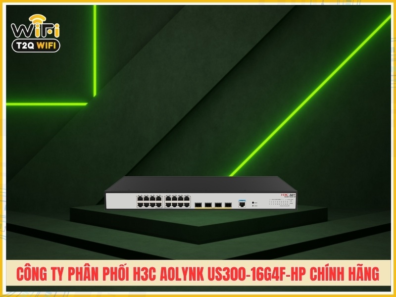 T2QWIFI – Công ty phân phối H3C Aolynk US300-16G4F-HP chính hãng