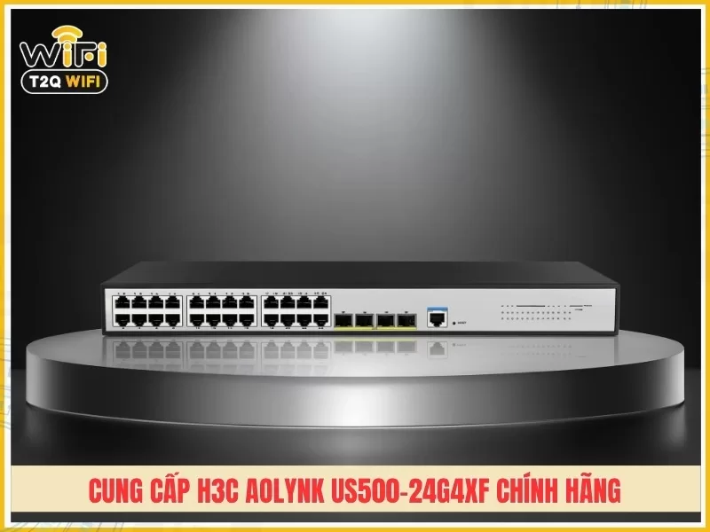 Địa chỉ cung cấp H3C Aolynk US500-24G4XF chính hãng giá rẻ TPHCM