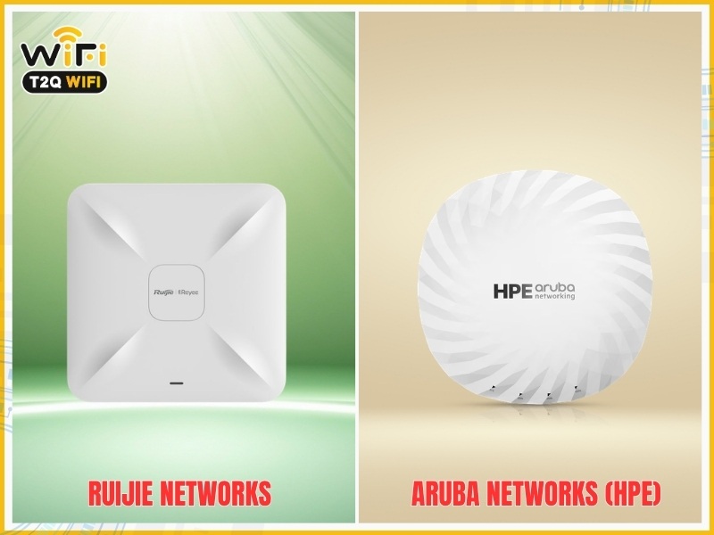 Tổng quan về Ruijie Networks và Aruba Networks