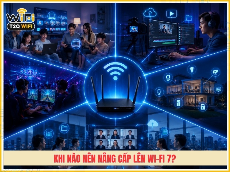 Khi nào nên nâng cấp lên Wi-Fi 7?