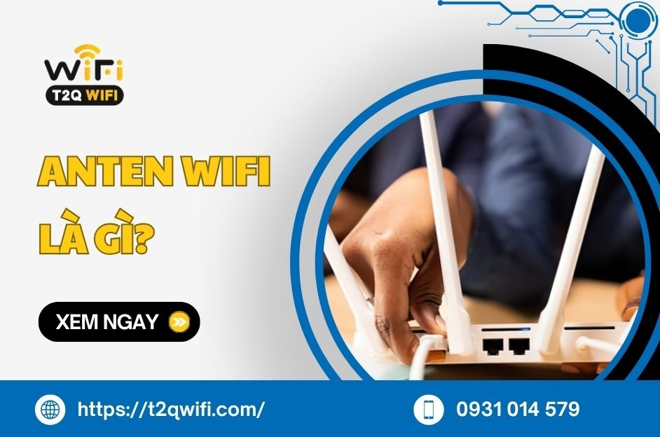 Anten wifi là gì? Các loại anten WiFi đang có hiện nay