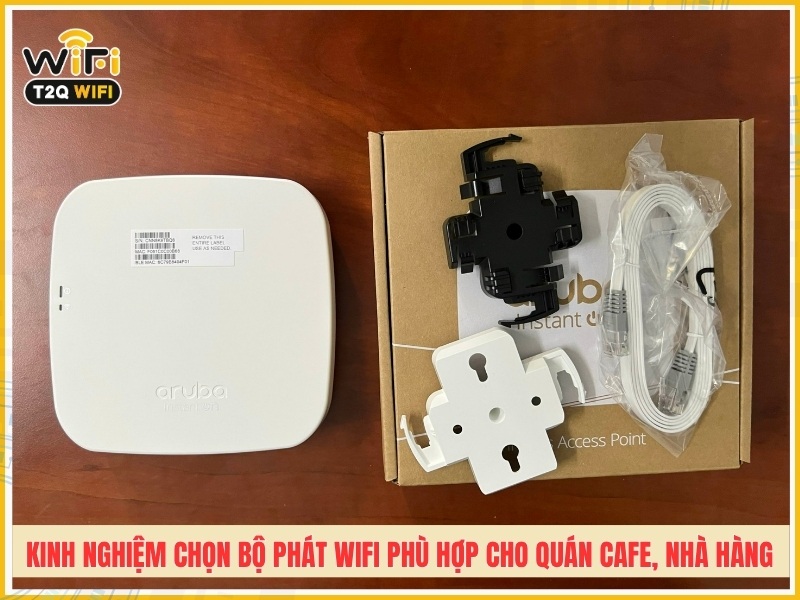 kinh nghiệm chọn bộ phát wifi phù hợp cho quán cafe, nhà hàng