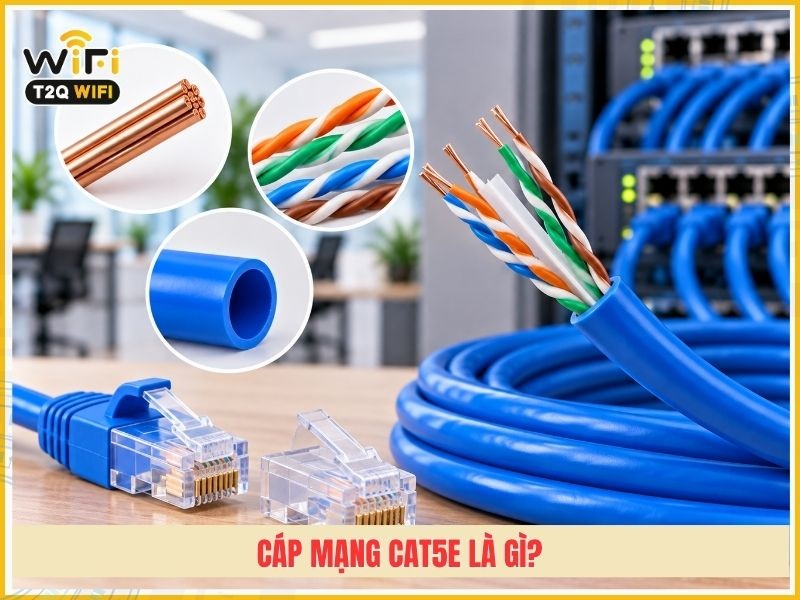 Cáp mạng Cat5e là gì?