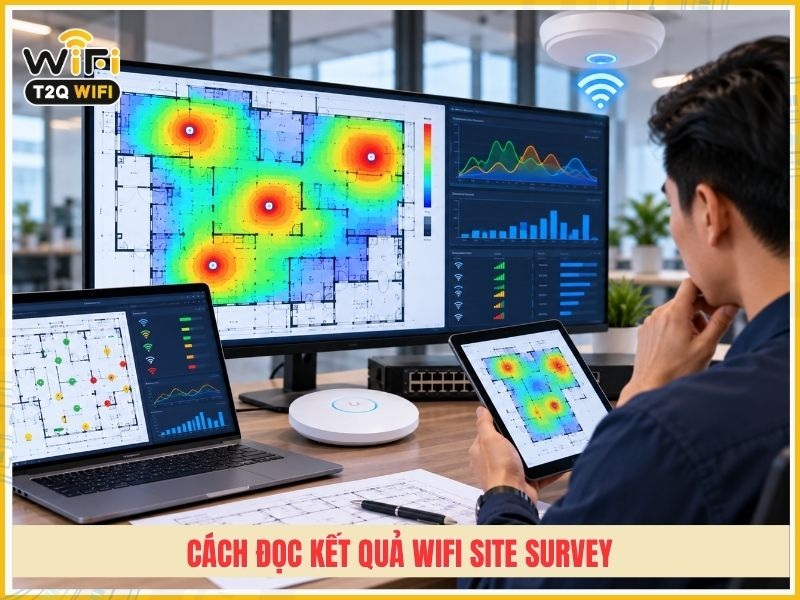 Cách đọc kết quả WiFi Site Survey